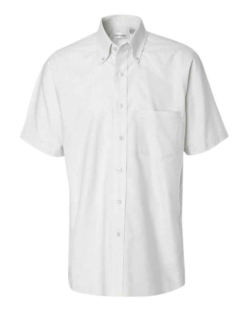 Van Heusen - Short Sleeve Oxford Shirt - 13V0042