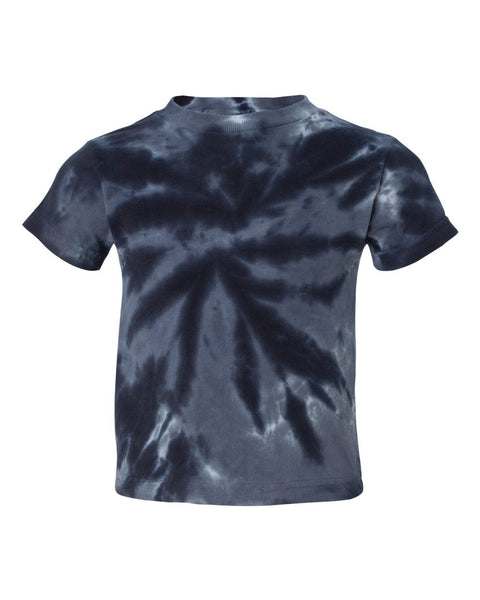 Tie-Dyed - Toddler Tone-on-Tone Pinwheel Short Sleeve T-Shirt - 331TT