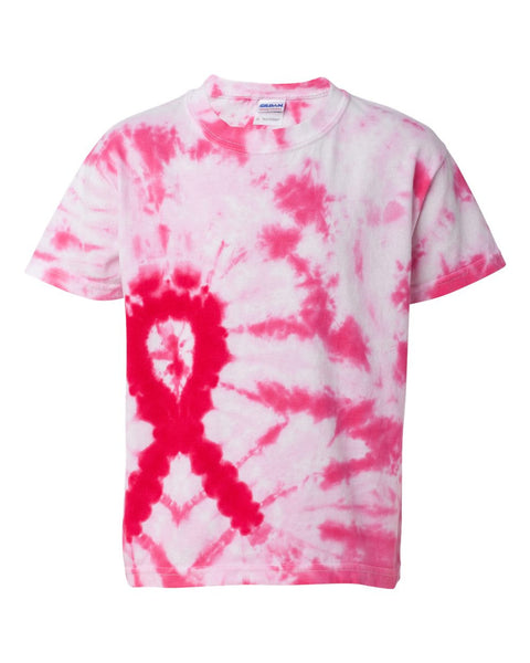 Tie-Dyed - Youth Awareness Ribbon Tie-Dye - 20BAR
