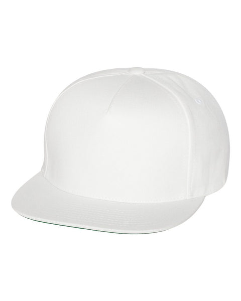 Yupoong - 5-Panel Flat Bill Cap - 6007